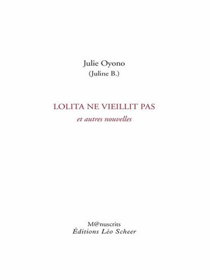cover image of Lolita ne vieillit pas